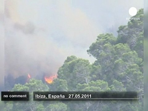 Spain: Ibiza on fire - no comment