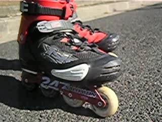 Descente en roller