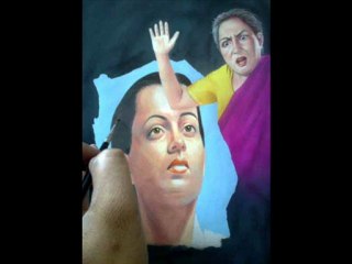 Free Brush & Airbrushing Pen Gun Watercolor Portait Painting Lessons