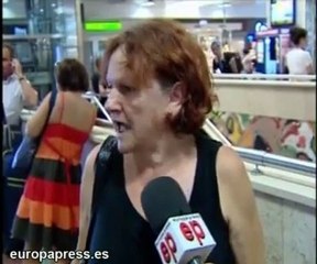 Viajeros salen desde Chamartín