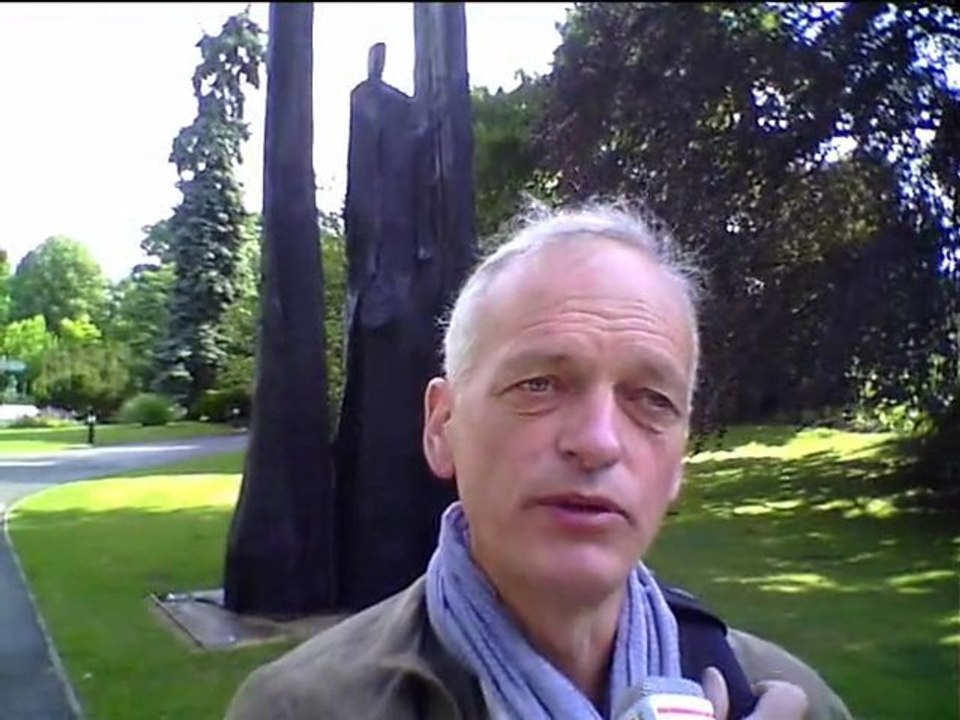 Metz L’Art dans les Jardins  Christian Lapie sculpteur