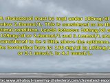 Normal Levels of cholesterol & Ways in Lowering high cholesterol levels