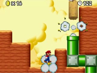 New Super Mario Bros  PARTIE 4 /LA FIN DU 2eme MONDE