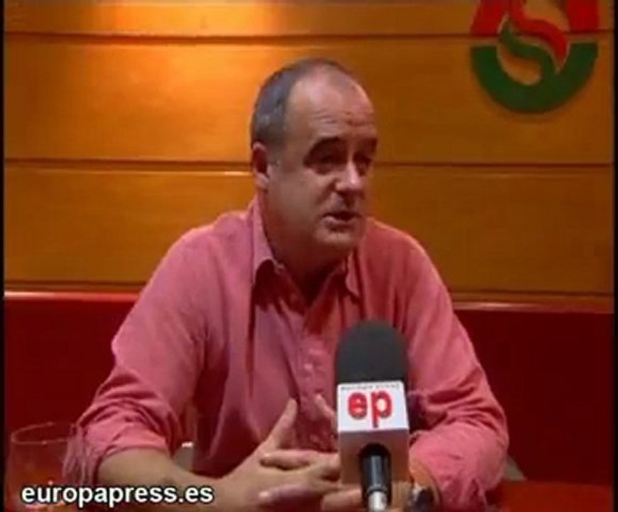 Egibar propone congelación salarial