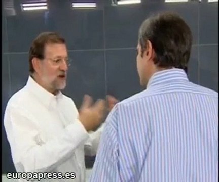 Rajoy apoya a Camps y Barberá