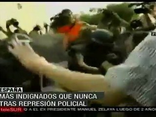 Más indignados que nunca tras represión policial