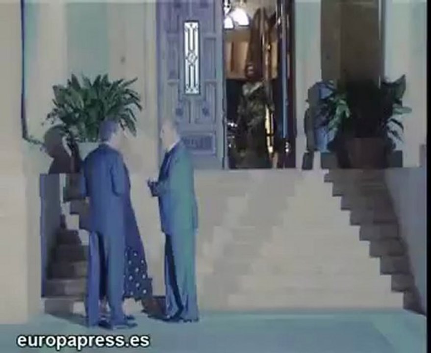 Los Reyes cenan con Zapatero y Sonsoles