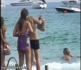 Marisa Jara disfruta con su novio en Ibiza