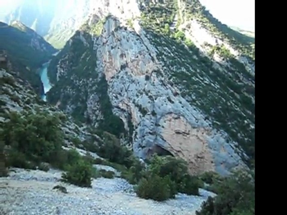 entrée des gorges du  verdon