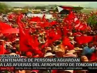 Honduras listo para recibir a Manuel Zelaya