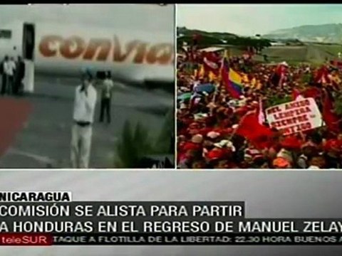 Presidente Manuel Zelaya llegará a Honduras en breve