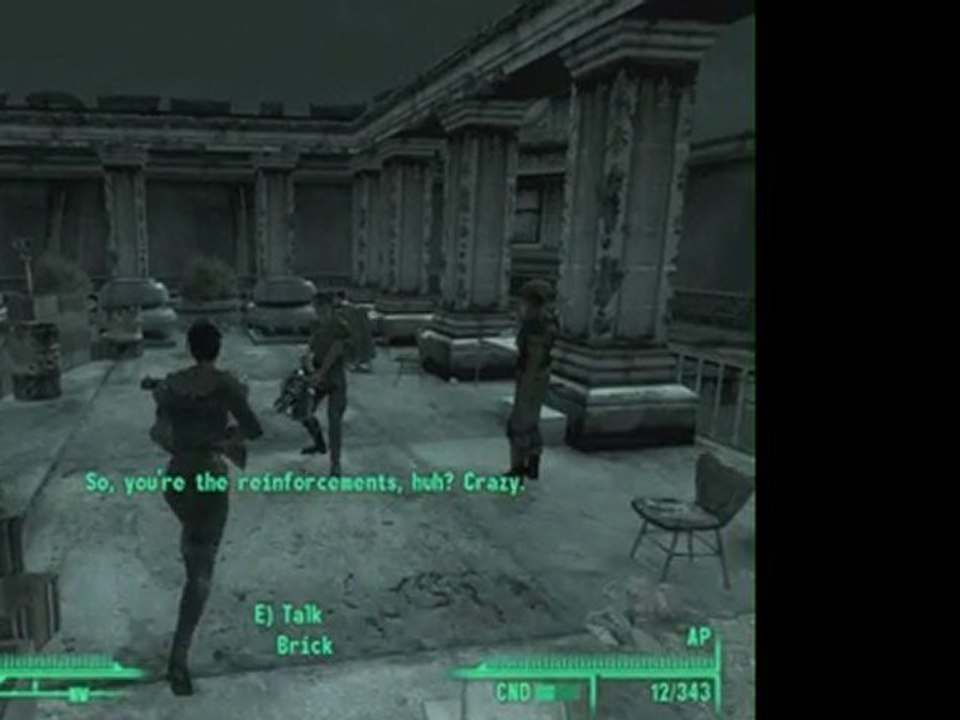 Fallout 3: Brick..."And my big-ass gun!"