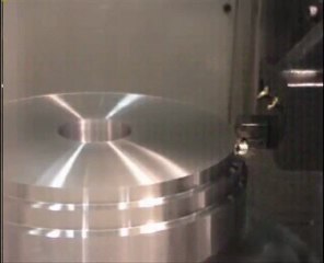 Okuma V80R 600 RPM with Fanuc Control - Cutting - MachineTools.TV