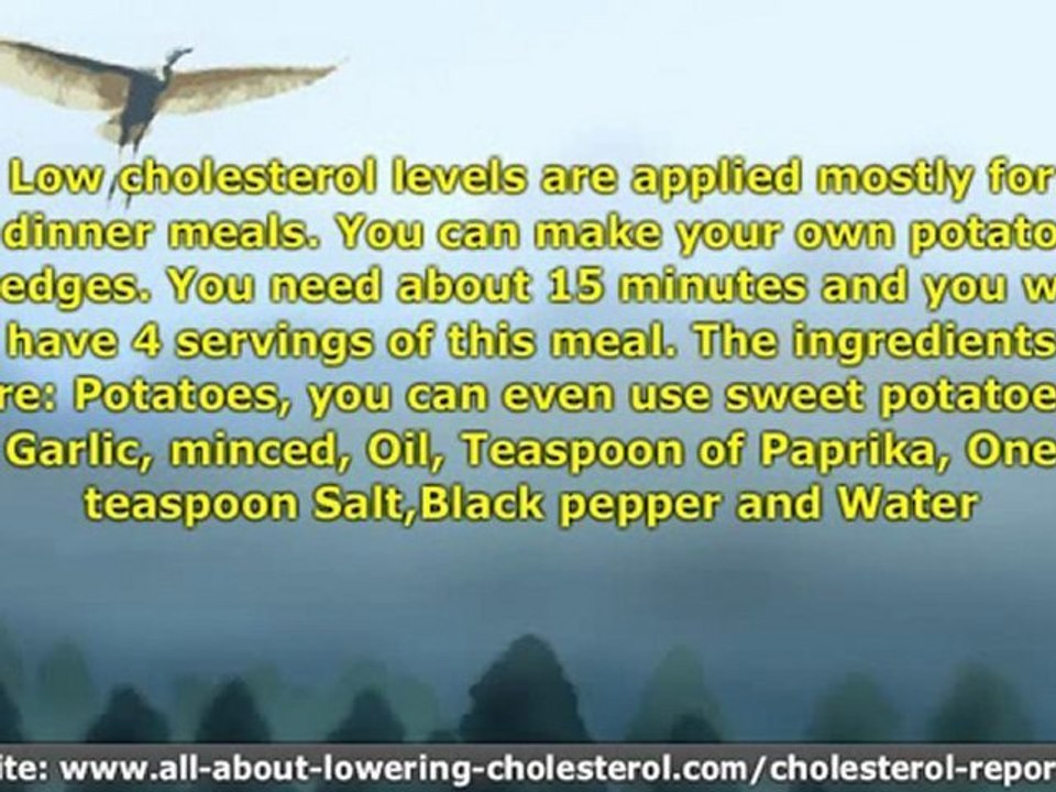 Low Cholesterol Recipes
