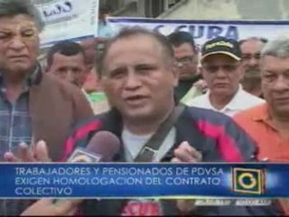 Trabajadores de Pdvsa exigen homologación