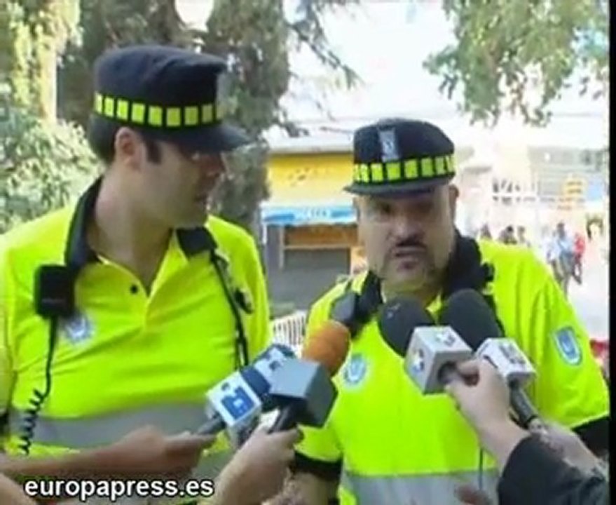 Da a luz en la calle en Plaza España