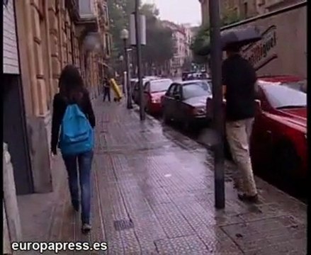 Bilbao espera tormentas de la gota fría
