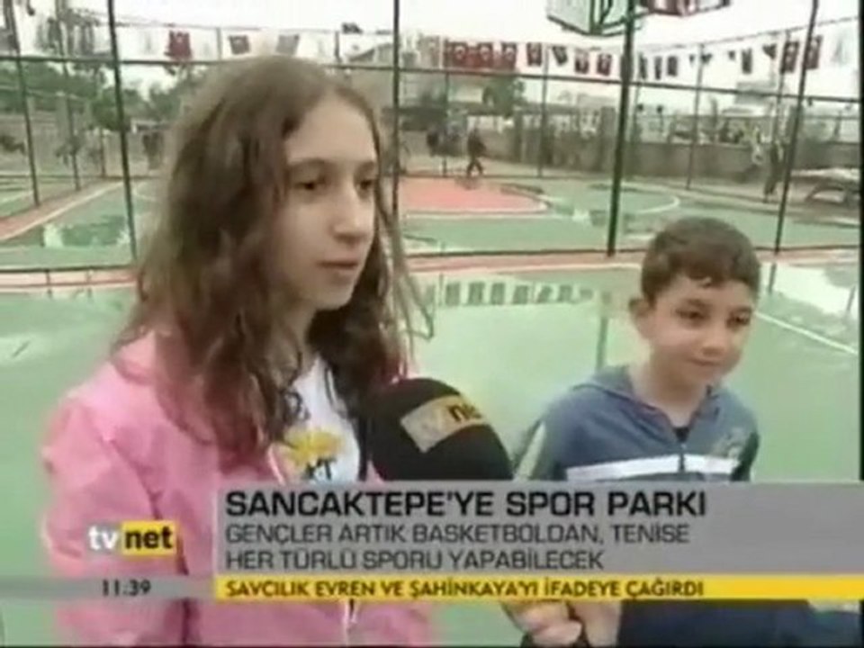 Sancaktepe'de Spor Parkı Açılışı-Tv Net