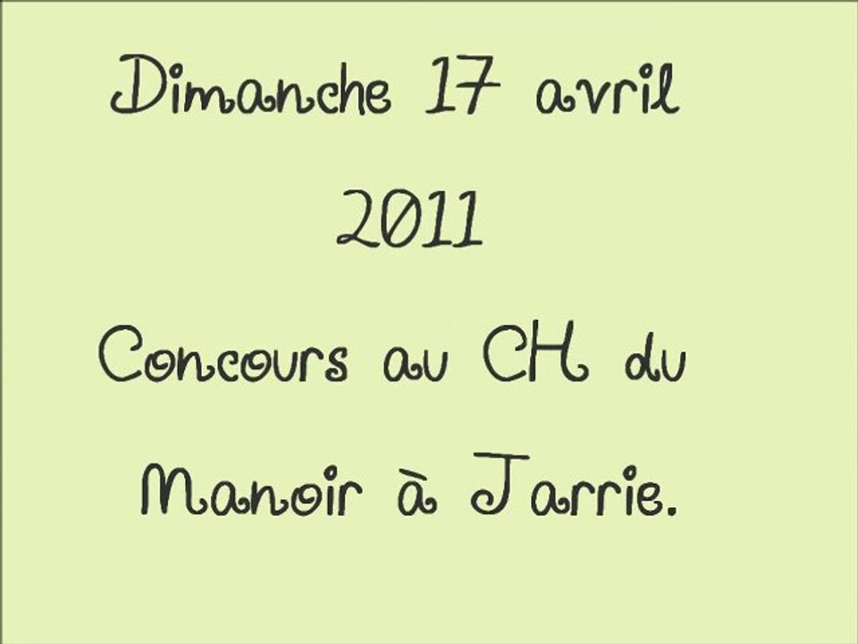 CSO au CH du Manoir le 17 avril 2011