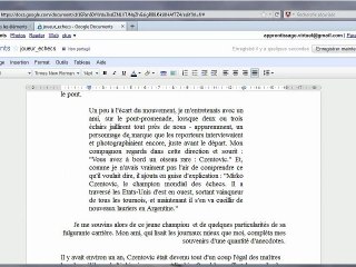Mise en forme des paragraphes sur Google docs