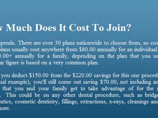 Affordable Dental Benefit Plans