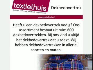 Textielhuis.nl online een dekbedovertrek kopen