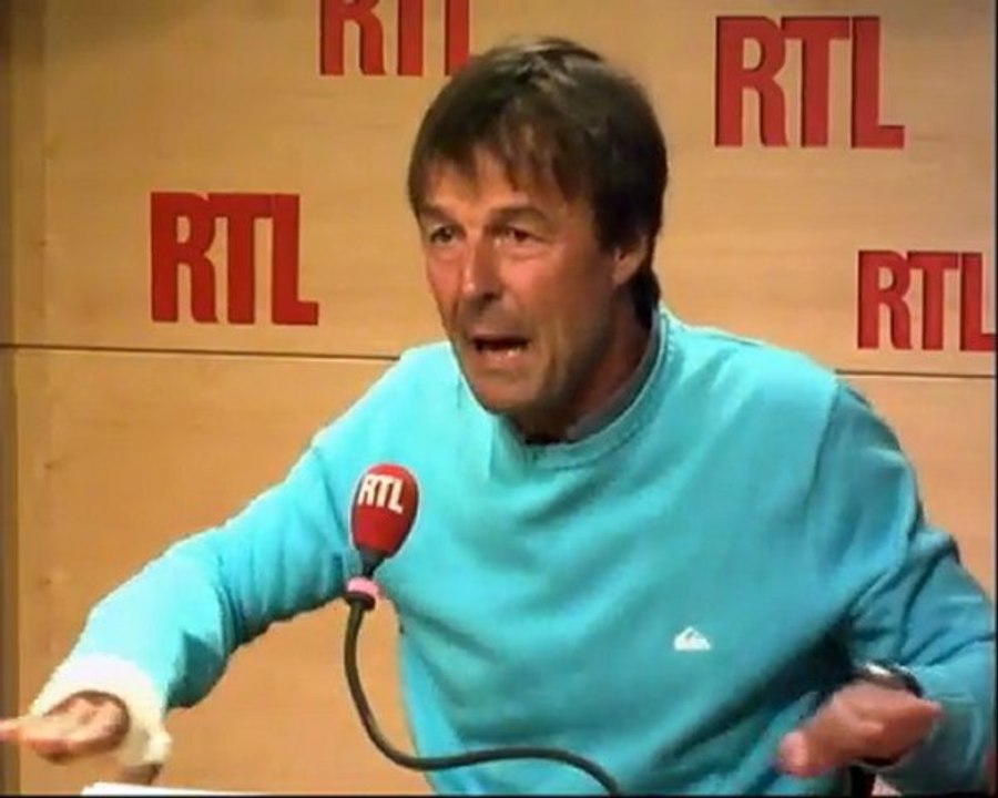 Nicolas Hulot, candidat à la primaire d'Europe Ecologie - Les Verts pour la Présidentielle : "Les agriculteurs français ont déjà la gueule de bois !"