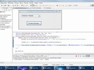 JComboBox con valores dinamicos 2/2