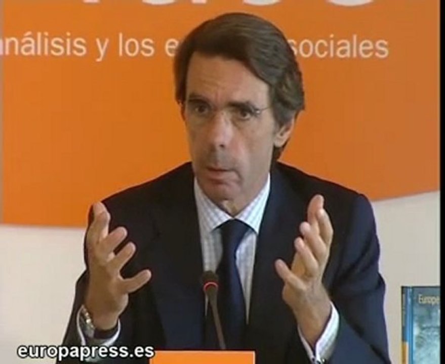Aznar advierte del problema de los nacionalismos