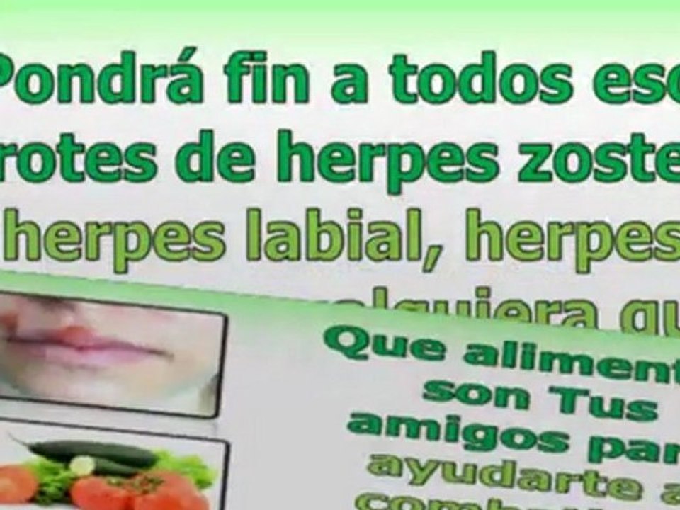 herpes zoster tratamiento natural - cura para el herpes