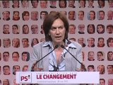 Discours de Laurence Rossignol à la convention nationale du projet