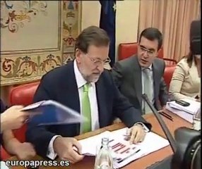 Mariano Rajoy critica la moción de censura