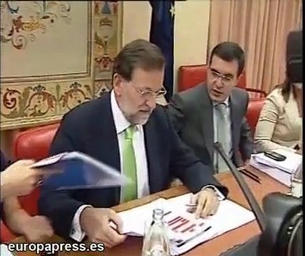 Mariano Rajoy critica la moción de censura