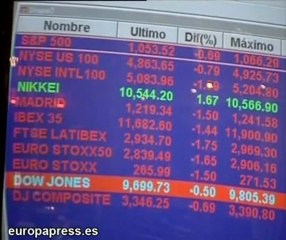 El Ibex 35 pierde un 1,33% al cierre
