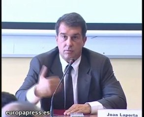 Laporta habla del espionaje en el Barça