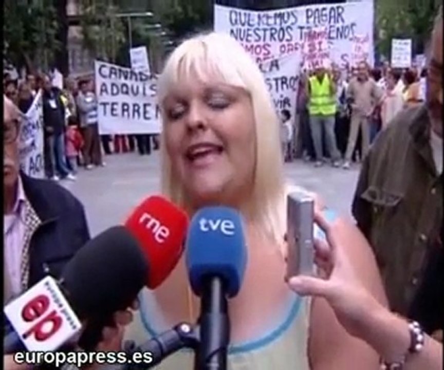 Vecinos Cañada Real reclaman sus derechos