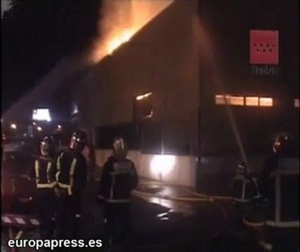 Herido en un incendio en Leganés