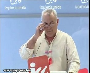 IU propone un "acuerdo por la izquierda"