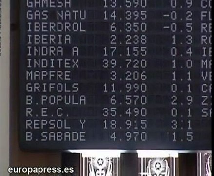 El Ibex 35 alcanza los 11.870 puntos