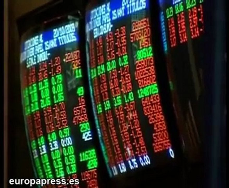 El Ibex 35 cierra la sesión con una caída del 0,8%