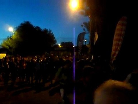 Raid au Clair de Lune 2011 départ Course à Pied