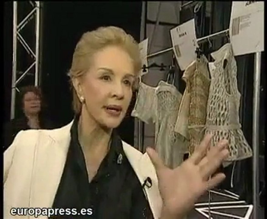 Carolina Herrera presenta su colección Primavera 2010 en la