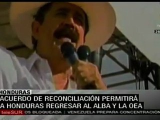 Acuerdo de reconciliación permitirá regreso  al ALBA y OEA