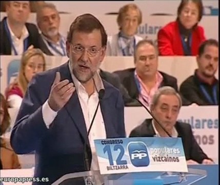 Rajoy critica el apoyo del PNV a los PGE