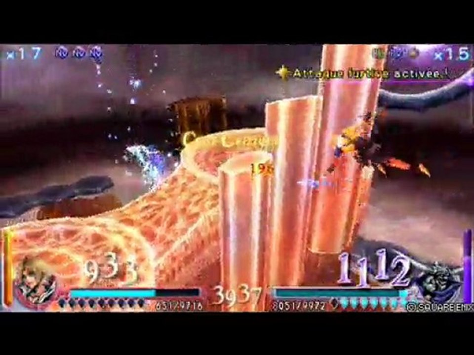 Dissidia Final Fantasy MV Knife vs Face Round 1