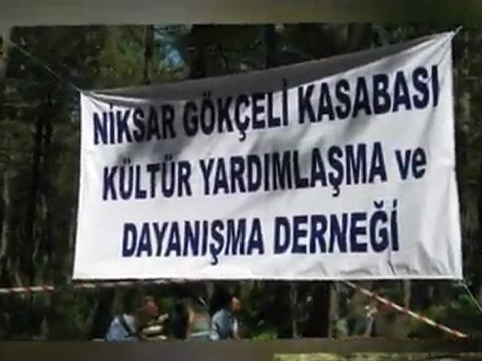 NİKSAR GÖKÇELİ DERNEĞİ GELENEKSEL ALTINCI PİKNİK ŞÖLENİ
