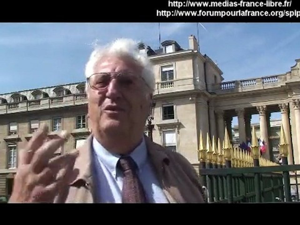 Henri Fouquereau du Forum pour la France sur la marque France et les eaux territoriales