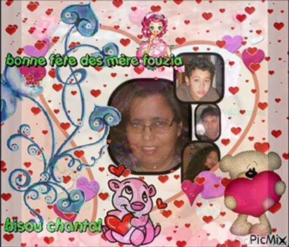 bonne fête des mére à tous ...gros bisous