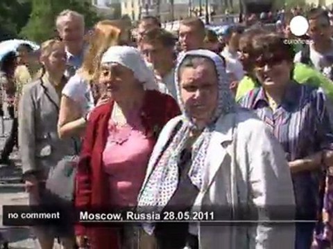 Arrestations d'activistes lors d'une gay... - no comment