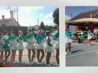 Les Majorettes de Guignicourt spectacle a bermericourt
